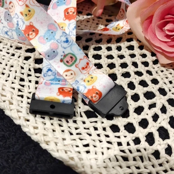 ⏰(5/$25) Coco Melon Lanyard with ID Badge Holder and Lobster Claw hook New Price - Picture 11 of 12